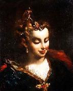 GUARDI, Francesco Pharaohs Daughter after Palma Il France oil painting artist